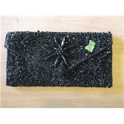 vintage black sequins & beads clutch purse vintage black sequins & beads clutch purse Hong Kong Appr