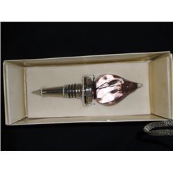 Amethyst Drop Bottle Stopper Mango Moon Collection