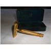 Image 2 : Gold Gillette Razor in case