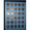 Image 2 : Lincoln Cents 1975-2002 #3 60 Coin Set Missing 1