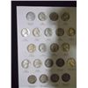 Image 2 : Jefferson Nickel 1938-1961 68 Coin Set Missing 1 Coin