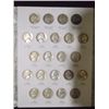 Image 3 : Jefferson Nickel 1938-1961 68 Coin Set Missing 1 Coin