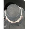 Image 1 : 1940s to early 1950s Rhinestone Necklace