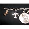 Image 2 : Sterling Silver Charm Bracelet All marked .925