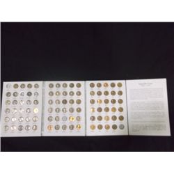 Lincoln Cent 1941-1974 Missing 3 Coins 87 Coins out of 90 are present