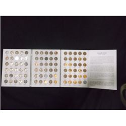 Lincoln Cent 1941-1974 Missing 3 Coins 87 Coins out of 90 are present