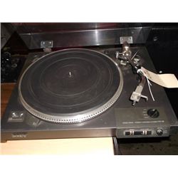 Sony Stereo Turn Table Sony Stereo Turn Table Quartz y-tal-lock system & 1-Realistic turn table
