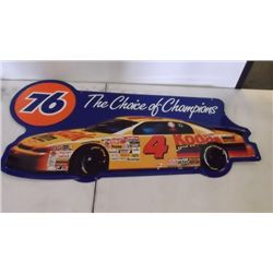Tin 76 Sign Approx. 33" Long x 17" Wide The Choice of Champions Kodak 4