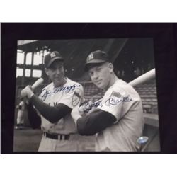 Dimaggio & Mantle signed Photograph Christopher L. Morales Forensic Handwriting Examinations verifie