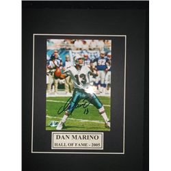 Dan Marino Autographed 2005 Hall of Fame Dan Marion autographed comes with Certificate of Authentici