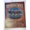 Image 2 : Tin sign Welcome to our Watering Hole 12" approx size