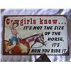 Image 5 : Tin sign Welcome to our Watering Hole 12" approx size