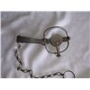 Image 4 : Rabbit Steel Trap approx 8" long not including chain made by Plake & Lamb in USA