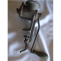 Vintage Meat Grinder De Luxe made in USA Meat Grinder