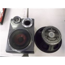 2 Speakers 1 RCA  & 1 Eurolive