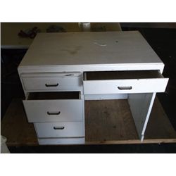 4 drawer desk 36" x 23" x 30"