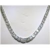 Image 1 : 18K GOLD DIAMOND TENNIS NECKLACE