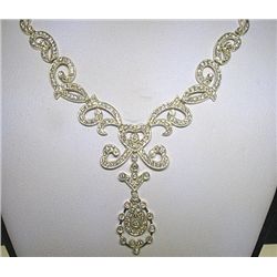 14K GOLD DIAMOND NECKLACE