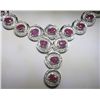 Image 1 : 14K GOLD RUBY AND DIAMOND NECKLACE