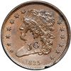 Image 1 : 1835 C-1 R1 AU58 but Counterstamped JC in a Maple Leaf