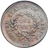 Image 2 : 1793 S-11c R3- Wreath Cent with Lettered Edge NGC graded AU50