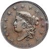 Image 1 : 1825 N-7 R3 Repunched 5 NGC graded XF45
