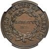 Image 2 : 1838 Hard Times Token Low-54, Rulau HT-81 R1 NGC graded XF40