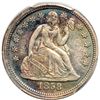 Image 1 : 1858 Liberty Seated 10C