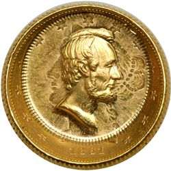1861 Lincoln Gold Medal