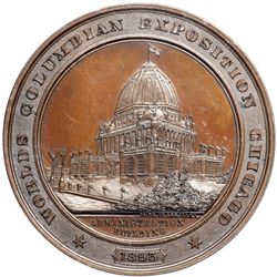 1893 Administration Building Medal. Eglit-54