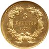 Image 2 : 1879 $3 Gold NGC MS63PL