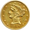 Image 1 : 1849-C $5 Liberty