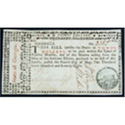 Georgia 1778 $30. PMG Extremely Fine 40