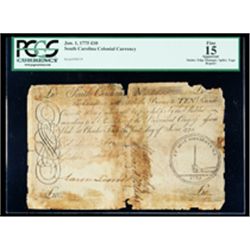 New Hampshire Apr. 3, 1755 (Redated 1756) Cohen Reprints. 10s PCGS About New 50P