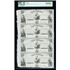 Image 1 : New York, NY - Hungarian Fund Uncut Remainder Sheet of Four. $2-2-2-2. PCGS Choi
