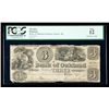 Image 1 : Pontiac, MI - Bank of Oakland. $3 Sept. 5, 1837. PCGS Fine 12