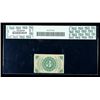 Image 2 : 1864, 3c Fractional Currency. Third Issue, light background to portrait. PCGS Ex