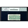 Image 2 : 1869, 25c Fractional Currency. Fourth Issue, large red seal, watermarked paper.