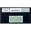 Image 2 : 1869, 25c Fractional Currency. Fourth Issue, large red seal, paper with violet s