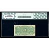 Image 2 : 1869, 25c Fractional Currency. Fourth Issue, smaller red seal. PCGS Extremely Fi