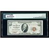Image 1 : 1929, $10 Federal Reserve Bank Note. Error: Ink Blot. PMG Choice Extremely Fine