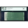 Image 2 : 1988, $1 Federal Reserve Note. Error: Ink Smear on Back. PCGS About New 50