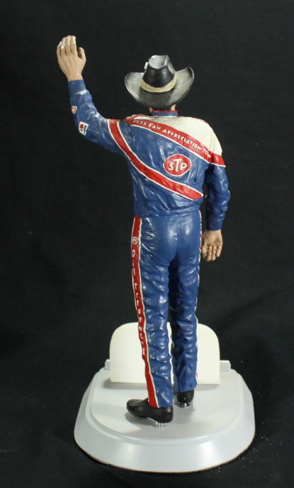 Richard Petty Signed LE Salvino Figurine (Salvino COA)