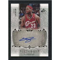 2006-07 SP Signature Edition Signatures #LJ LeBron James