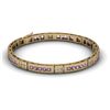 Image 1 : Amethyst 2.56 ctw & Diamond Bracelet 14kt W OR Y Gold