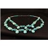 Image 2 : Natural 632.50ctw Turquoise Sterling Silver Necklace