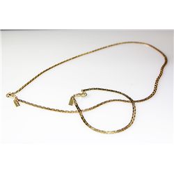 18K Sterling Necklace Bracelet Set