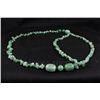 Image 2 : Chunky 435.44ctw Green Jade Beads Necklace