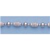 Image 1 : Pure Gold 16" 14k Gold-White 2.5mm DC Oval Bead Chain
