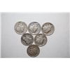 Image 1 : 1923, 1924-S, 1925-D, 1926-D, 1927-D & 1928 Mercury Dime; Lot of 6 Consecutive Years; EST. $15-20